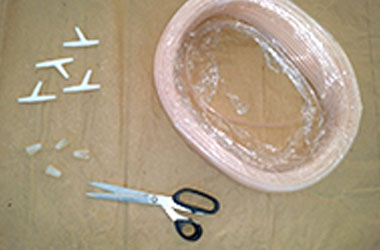 수액채취도구와 부품